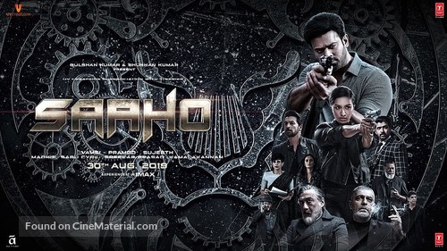 Saaho - Indian poster