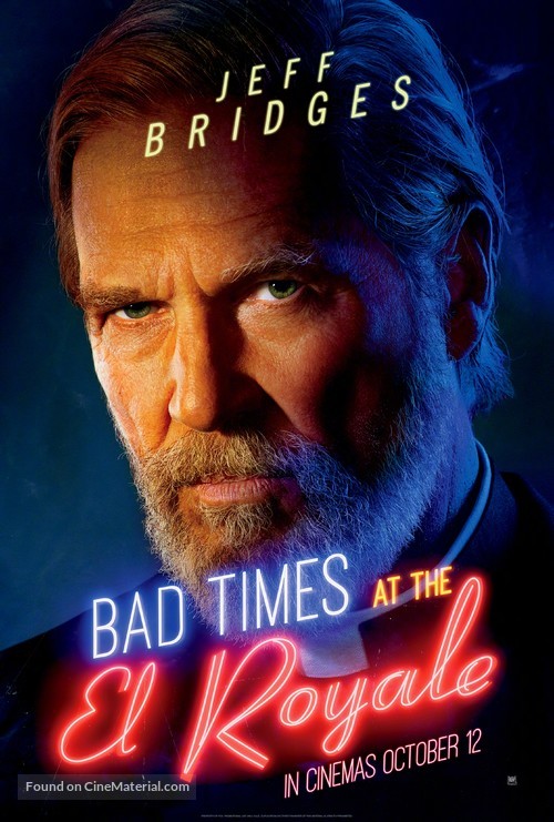 Bad Times at the El Royale - British Movie Poster