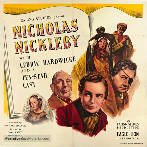 Nicholas Nickleby - British Movie Poster