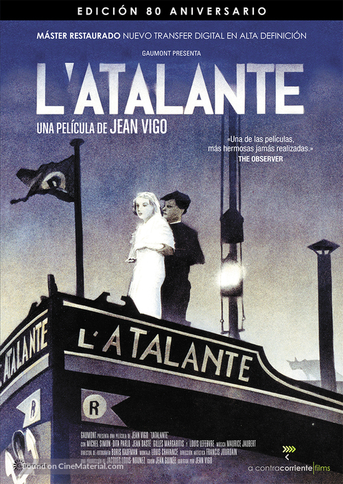 L&#039;Atalante - Spanish Movie Cover