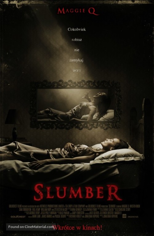Slumber - Polish Movie Poster