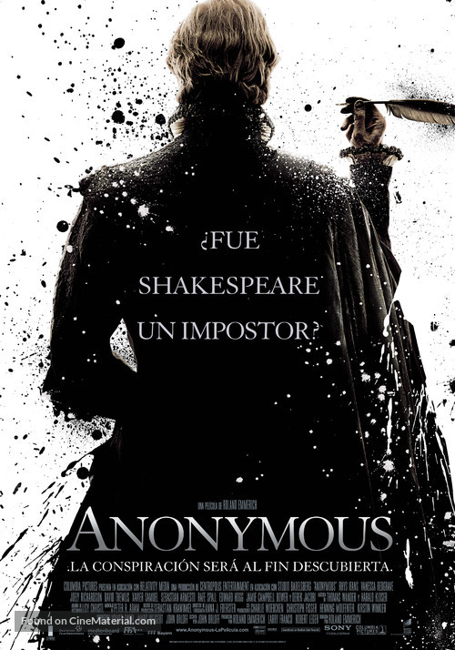 Anonymous - Spanish Movie Poster