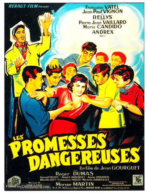 Les promesses dangereuses - French Movie Poster