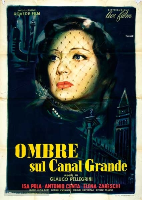Ombre sul Canal Grande - Italian Movie Poster