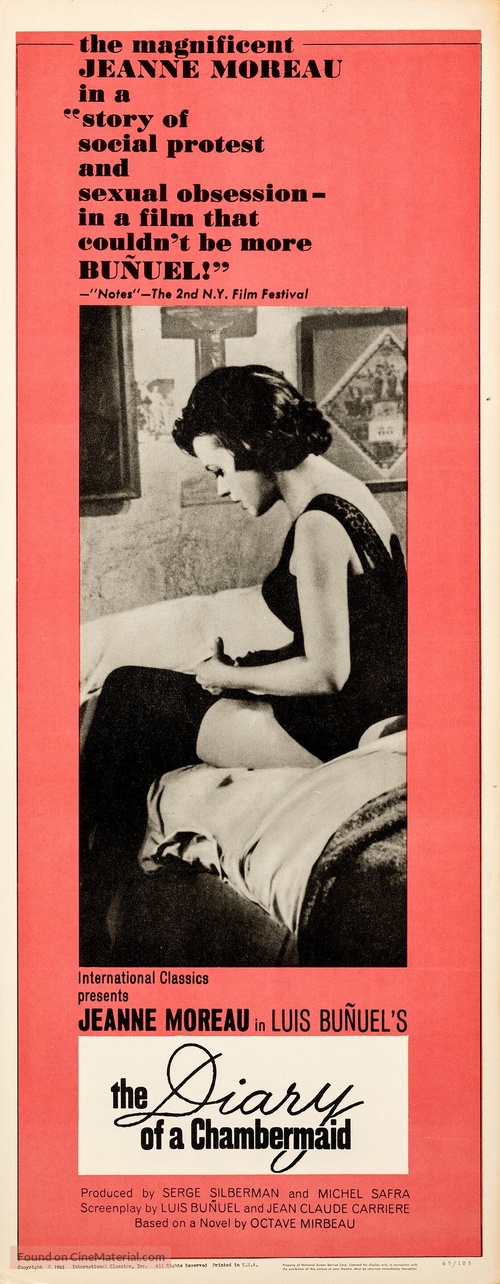 Le journal d&#039;une femme de chambre - Movie Poster