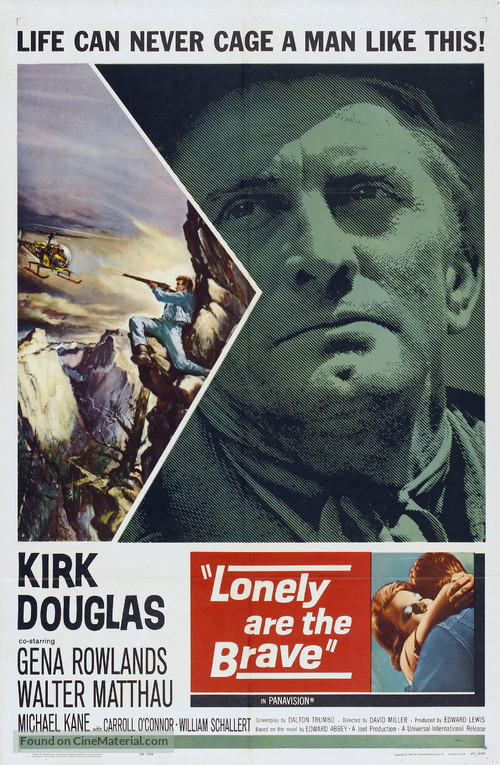 Lonely Are the Brave - Movie Poster