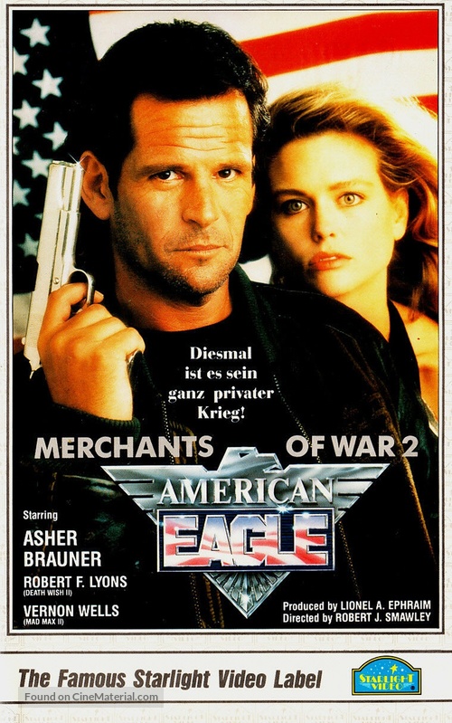 American Eagle - German VHS movie cover