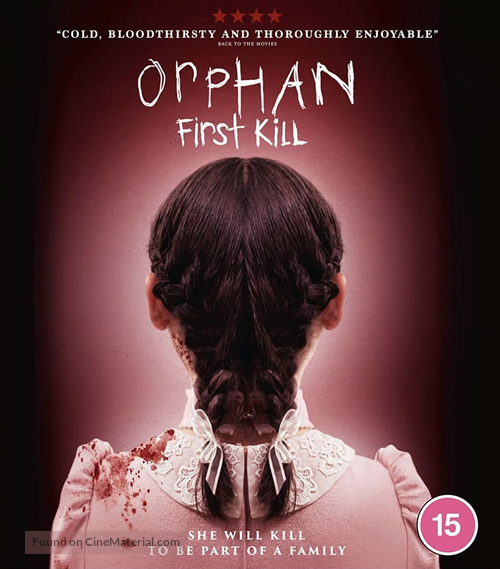 Orphan: First Kill - British Movie Cover