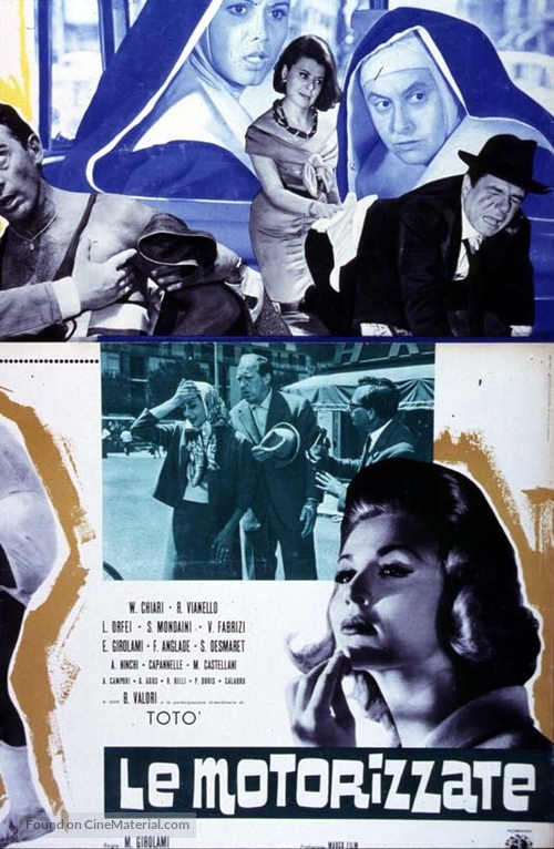 Le motorizzate - Italian Movie Poster