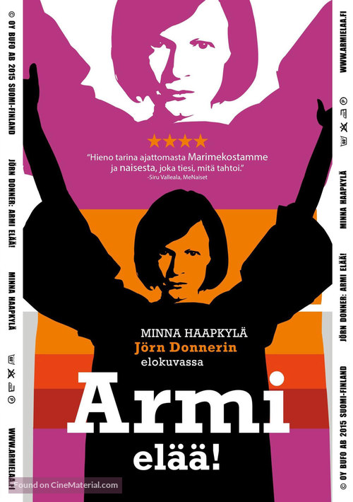 Armi el&auml;&auml;! - Finnish Movie Poster