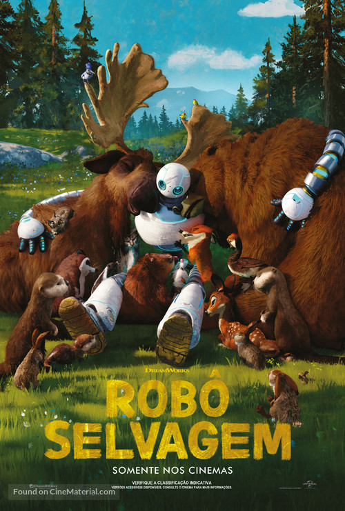 The Wild Robot - Brazilian Movie Poster