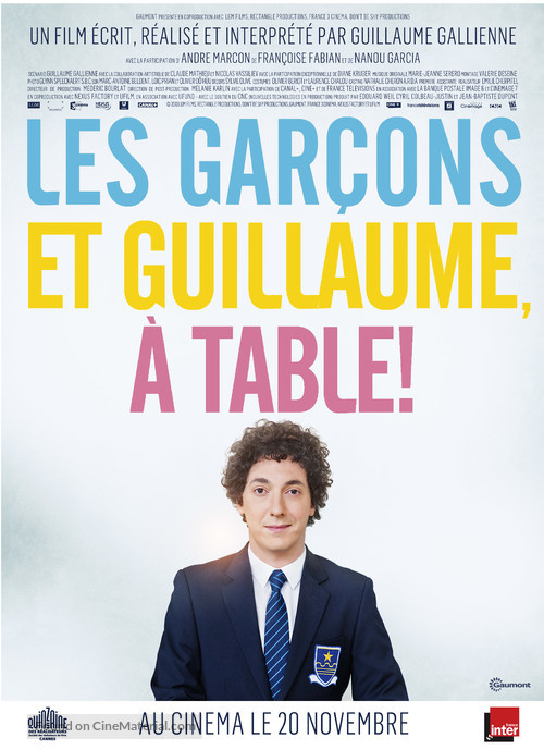 Les gar&ccedil;ons et Guillaume, &agrave; table! - French Movie Poster