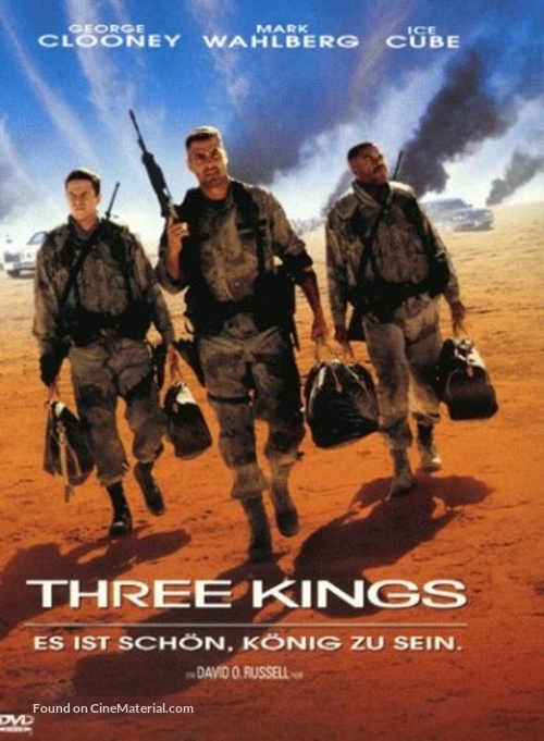 Three Kings - German DVD movie cover