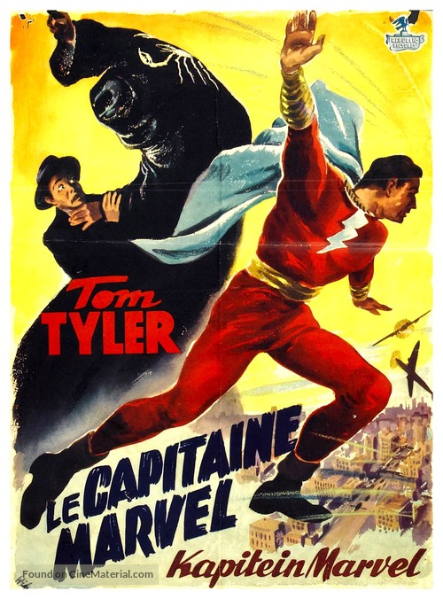 Adventures of Captain Marvel - Belgian Movie Poster