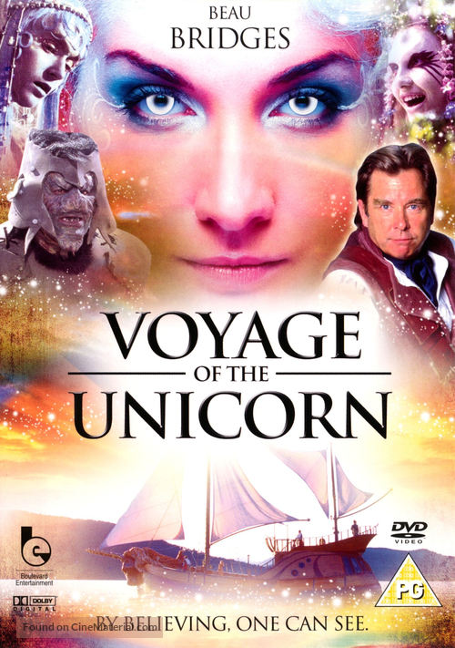 Voyage of the Unicorn - British DVD movie cover