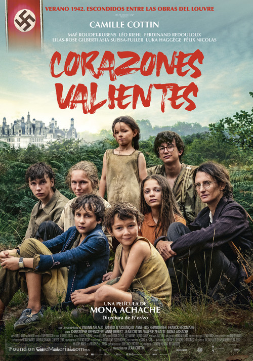 Coeurs vaillants - Spanish Movie Poster