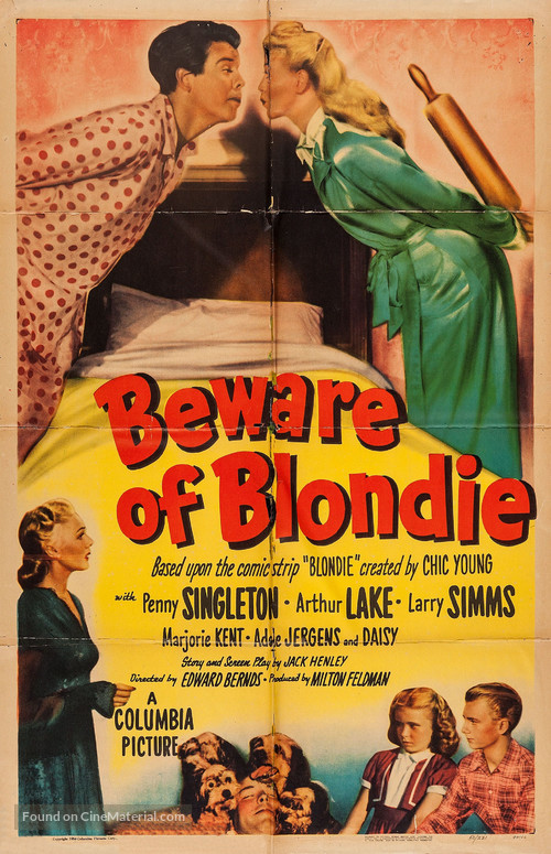 Beware of Blondie - Movie Poster