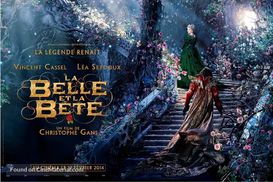 La belle &amp; la b&ecirc;te - French Movie Poster