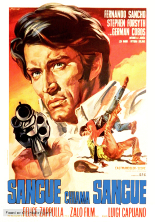 Sangue chiama sangue - Italian Movie Poster