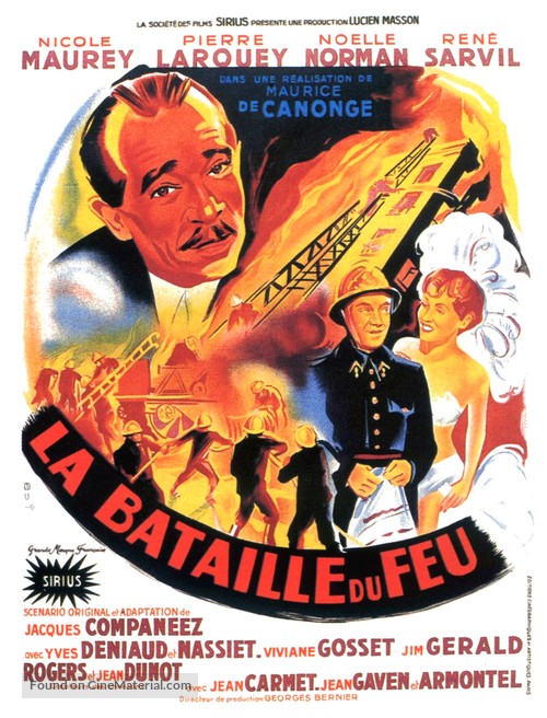 La bataille du feu - French Movie Poster