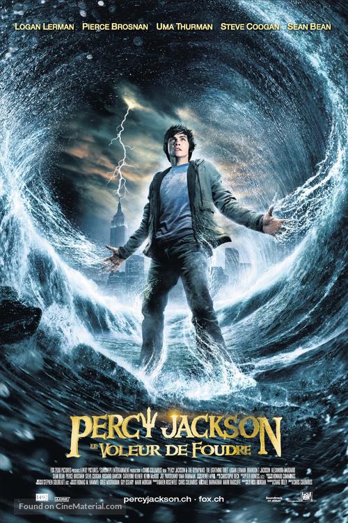 Percy Jackson &amp; the Olympians: The Lightning Thief - Swiss Movie Poster