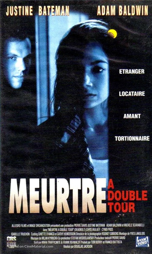 Deadbolt - French VHS movie cover