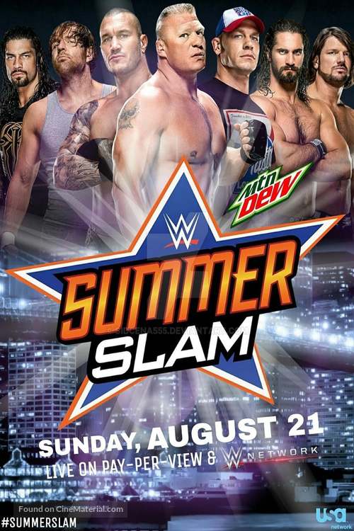 WWE Summerslam - Movie Poster