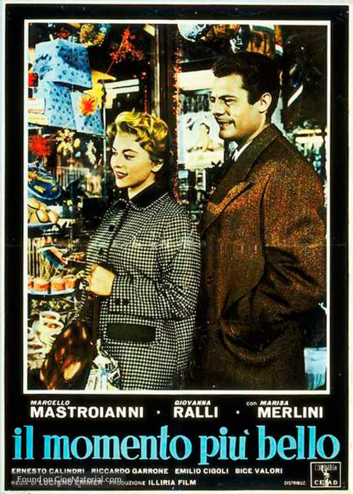 Il momento pi&ugrave; bello - Italian Movie Poster