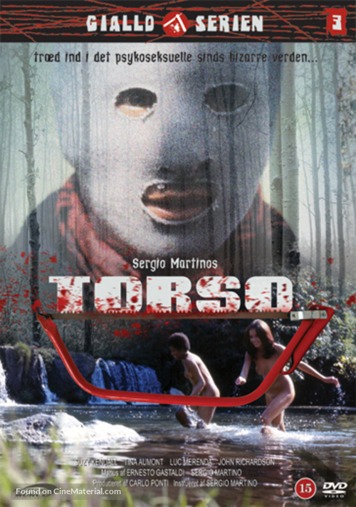 I corpi presentano tracce di violenza carnale - Danish DVD movie cover