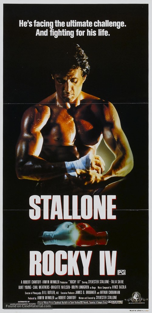 Rocky IV - Australian Movie Poster