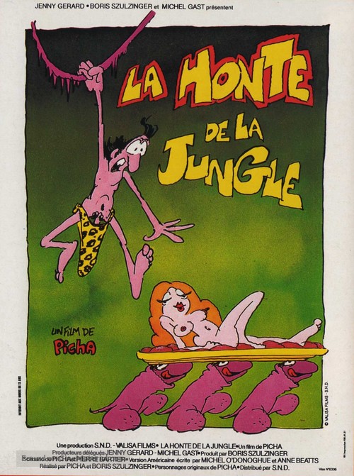 Tarzoon, la honte de la jungle - French Movie Poster