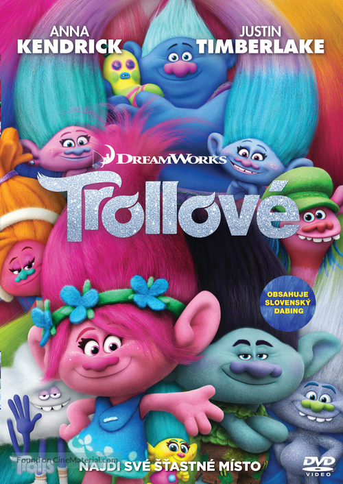 Trolls - Czech DVD movie cover