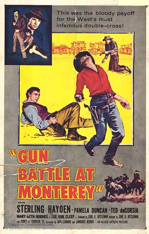 Gun Battle at Monterey - Movie Poster