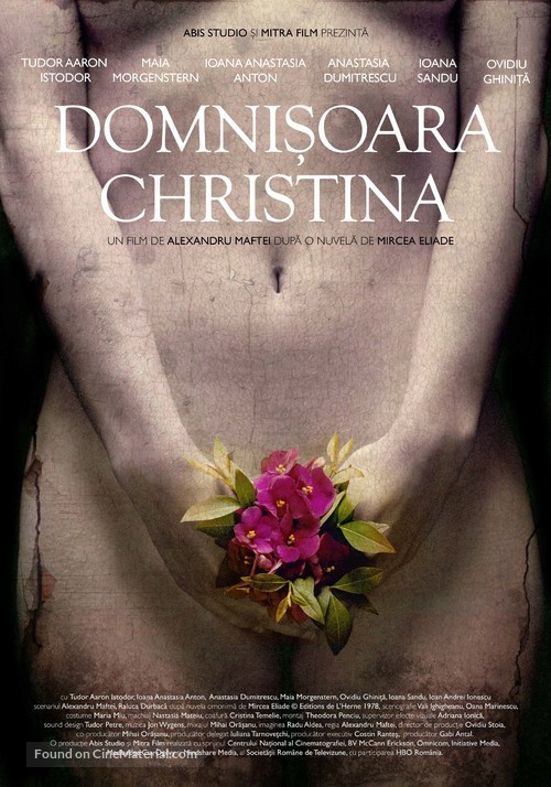 Domnisoara Christina - Romanian Movie Poster