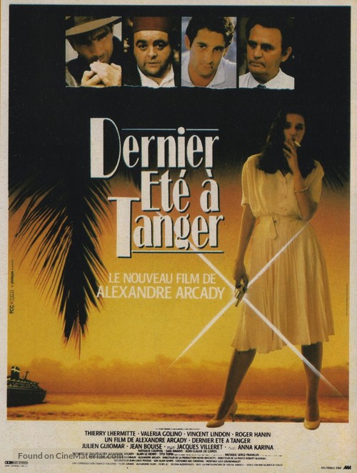 Dernier &eacute;t&eacute; &agrave; Tanger - French Movie Poster