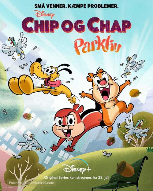 &quot;Chip &#039;N&#039; Dale: Park Life&quot; - Danish Movie Poster