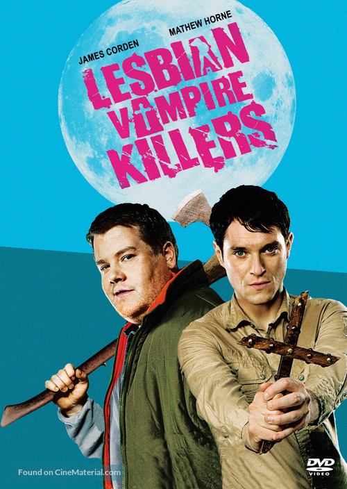 Lesbian Vampire Killers - Hungarian DVD movie cover