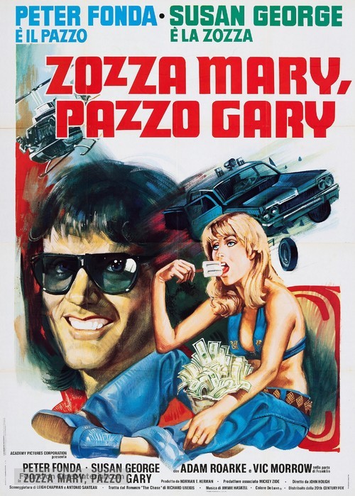 Dirty Mary Crazy Larry - Italian Movie Poster