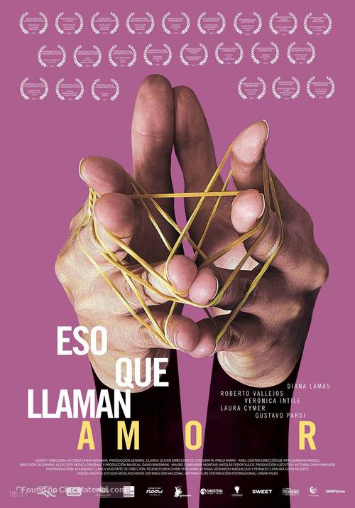 Eso que llaman amor - Argentinian Movie Poster