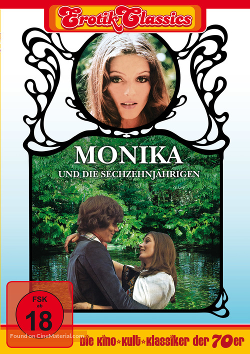 Monika und die Sechzehnj&auml;hrigen - German DVD movie cover