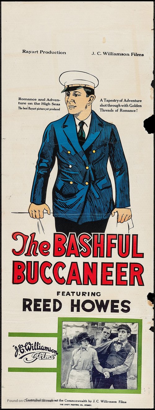 Bashful Buccaneer - Australian Movie Poster