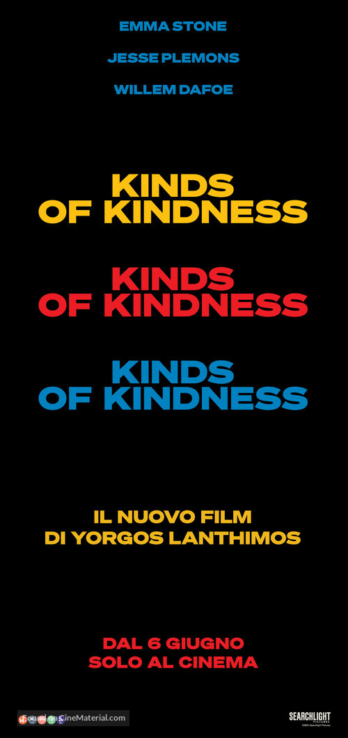 Kinds of Kindness - Italian Movie Poster