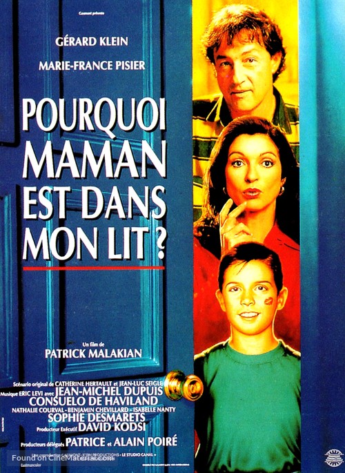 Pourquoi maman est dans mon lit? - French Movie Poster