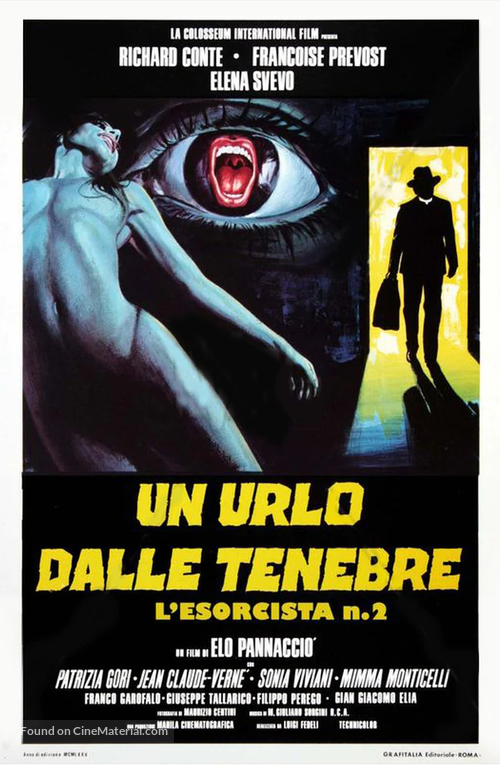 Un urlo nelle tenebre - Italian Movie Poster