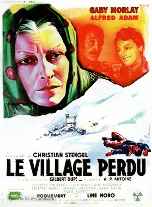 Le village perdu - French Movie Poster