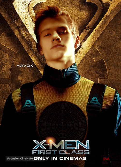 X-Men: First Class - British Movie Poster