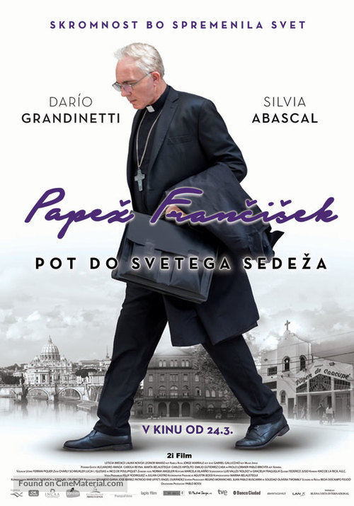 Bergoglio, el Papa Francisco - Slovenian Movie Poster