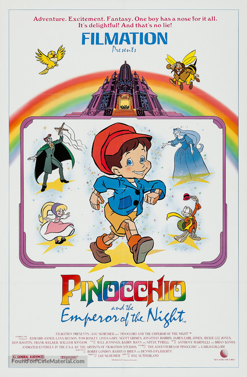 Pinocchio and the Emperor of the Night - Movie Poster