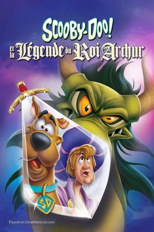 Scooby-Doo! The Sword and the Scoob - French DVD movie cover