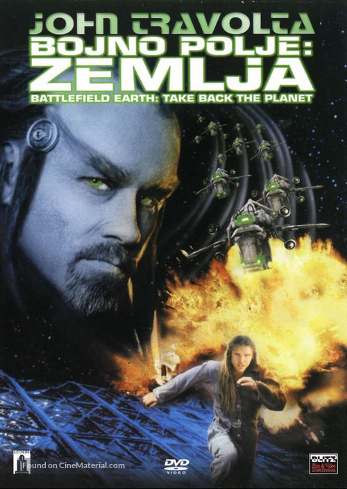 Battlefield Earth - Croatian DVD movie cover